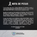 NOTA DE PESAR: Ex-Vereador Benedito Marreiro da Rocha NOTA DE PESAR: Ex-Vereador Benedito Marreiro da Rocha